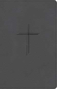 B CSB PERSONAL SIZE GIANT PRINT BIBLE CHARCOAL INDEXED (RED LETTER EDITION)