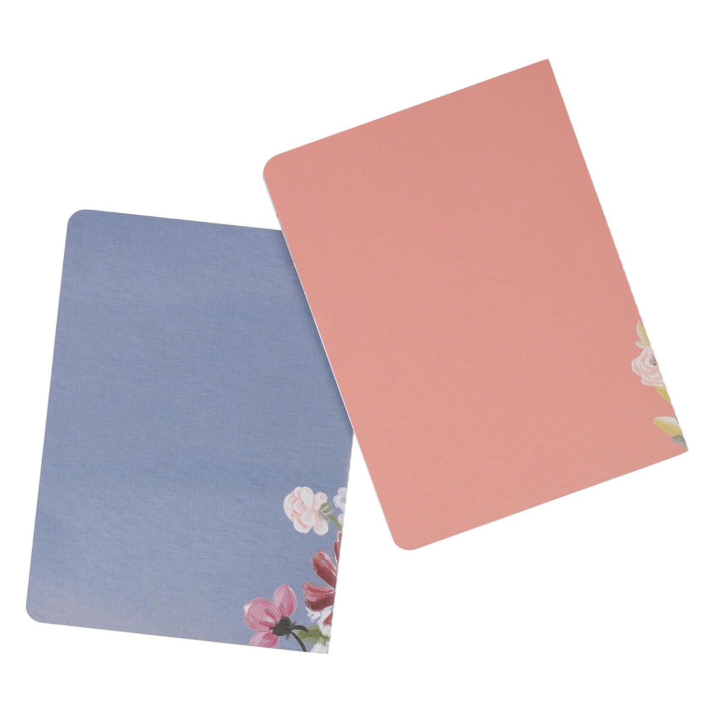 NOTEBOOK  MEDIUM (SET OF 2): JOY COMES IN THE MORNING & MY GRACE IS SUFFICIENT  FLORAL