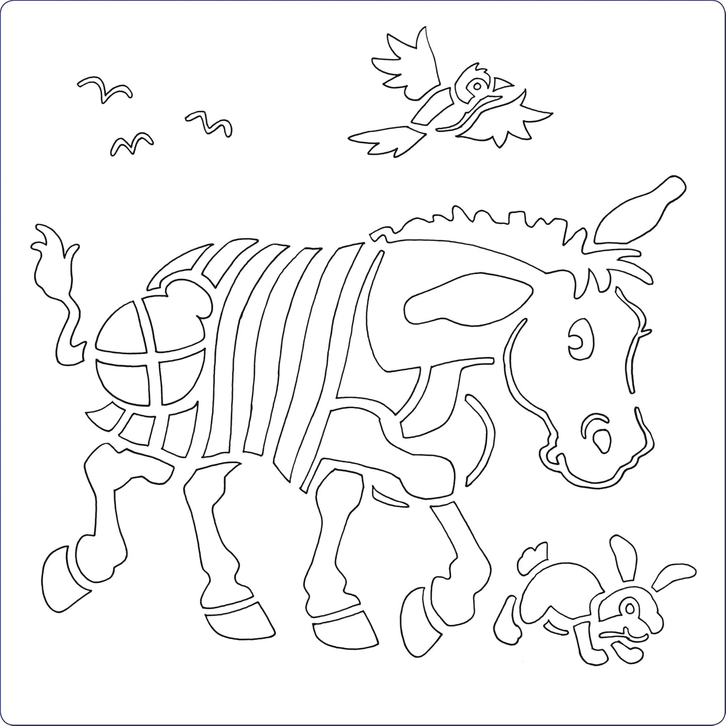 BIBLE ANIMALS (STENCIL ACTIVITY PACK)