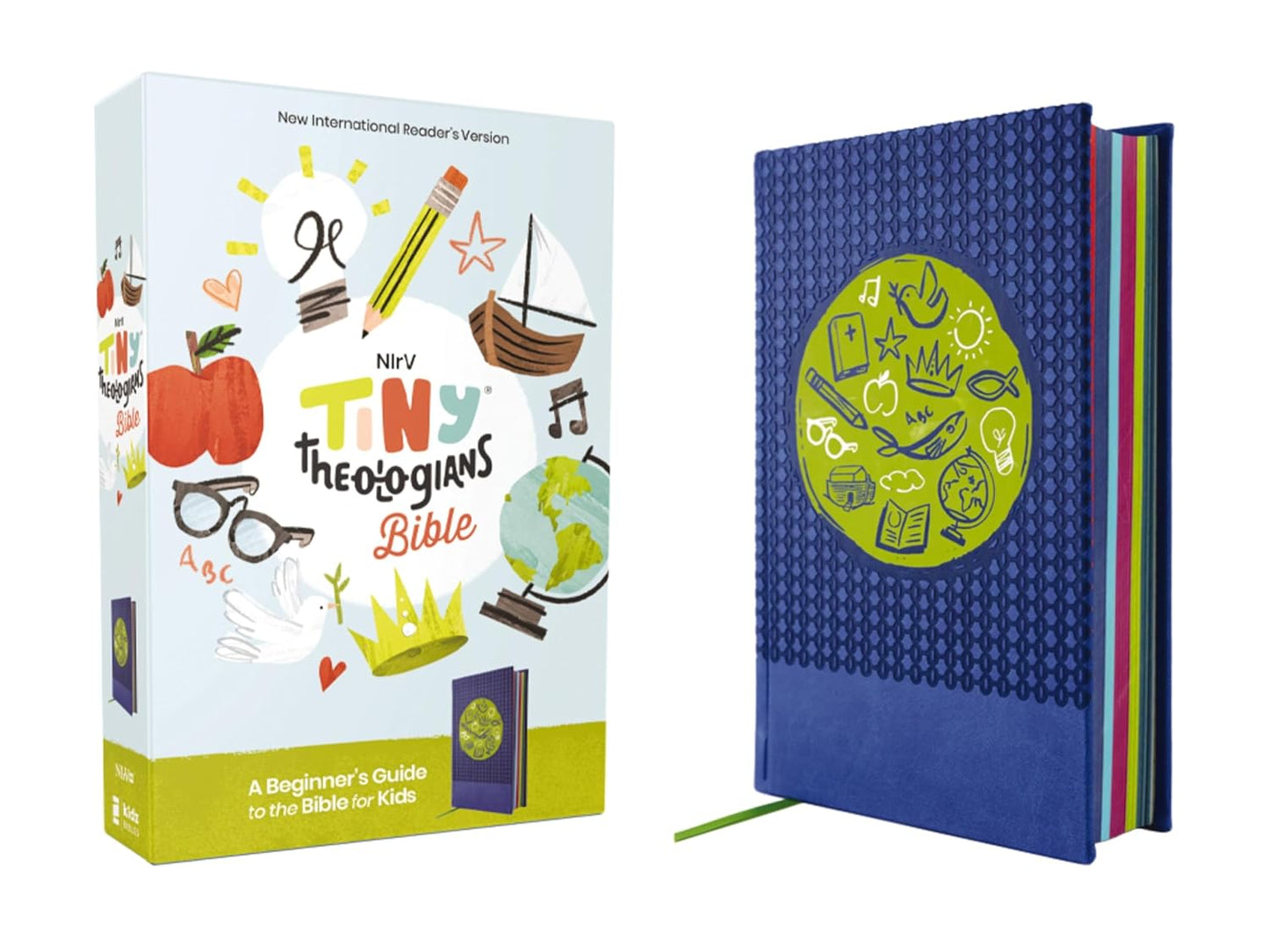 NIRV TINY THEOLOGIANS BIBLE  BLUE