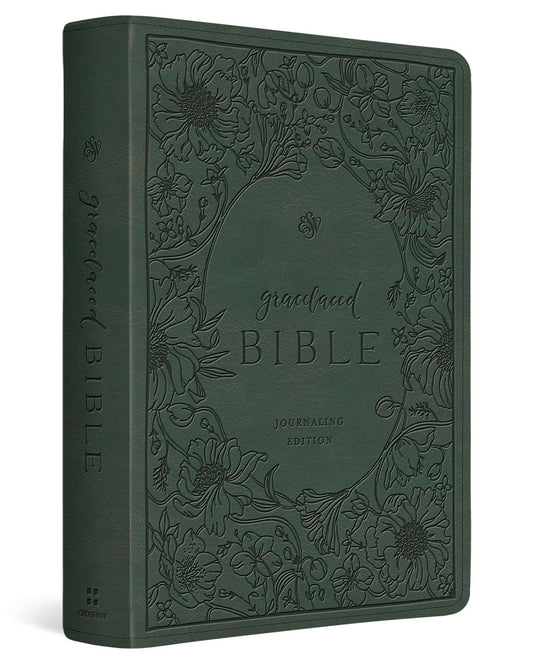 ESV GraceLaced Bible, Journaling Edition (Artwork by Ruth Chou Simons) Quiet Forest