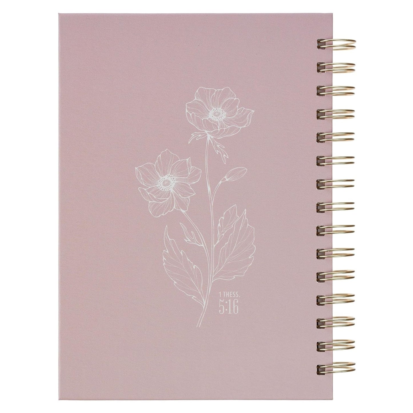 JOURNAL (JOYFUL DUSTY MAUVE PRESSED FLOWER COLLECTION)