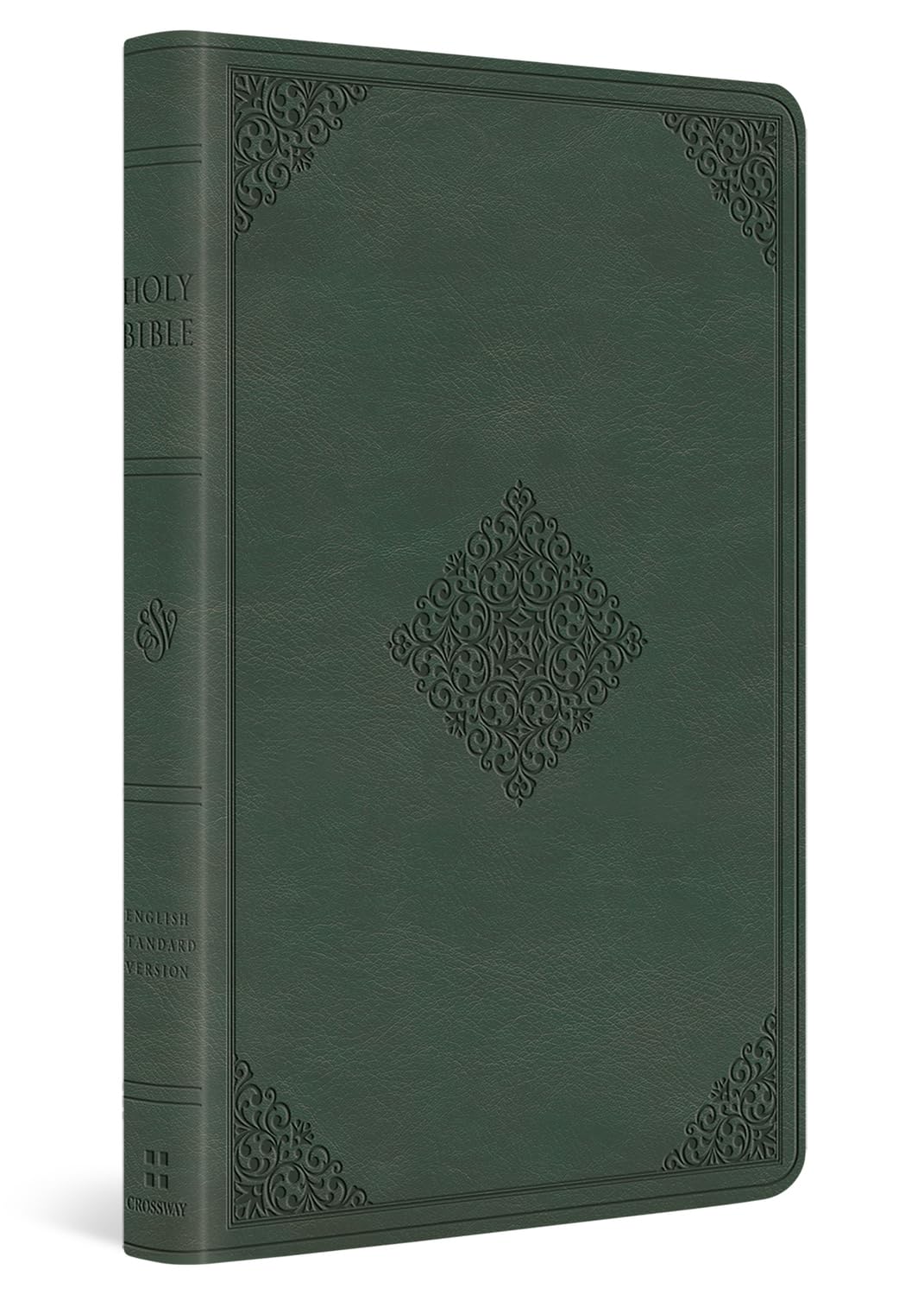 ESV LARGE PRINT VALUE THINLINE BIBLE QUIET FOREST  ORNAMENT DESIGN