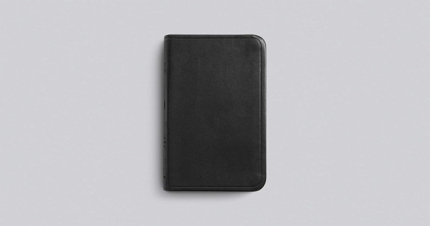 B ESV VEST POCKET NEW TESTAMENT WITH PSALMS AND PROVERBS  BLACK (RED LETTER EDITION)