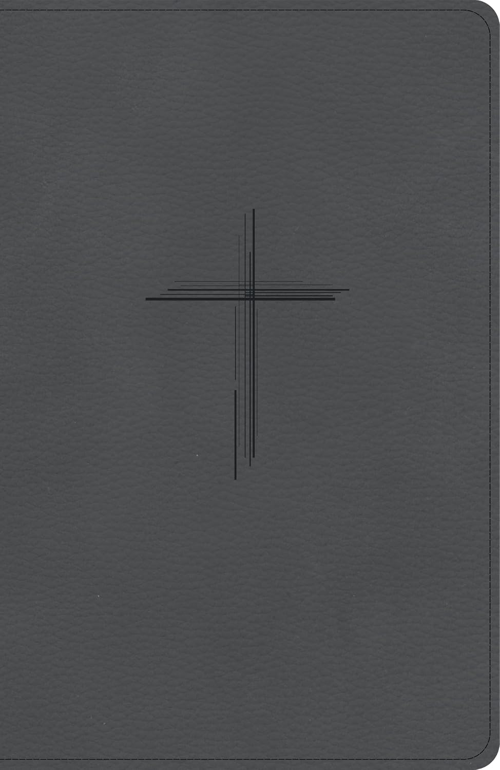B CSB PERSONAL SIZE GIANT PRINT BIBLE CHARCOAL (RED LETTER EDITION)