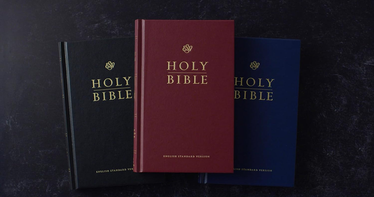 ESV PEW BIBLE BURGUNDY (BLACK LETTER EDITION)