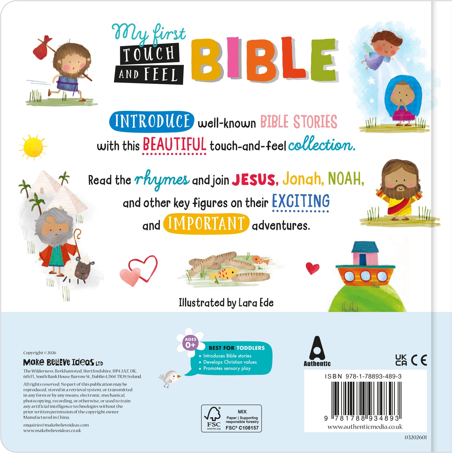 MY VERY FIRST BIBLE STORIES WITH TOUCH AND FEEL