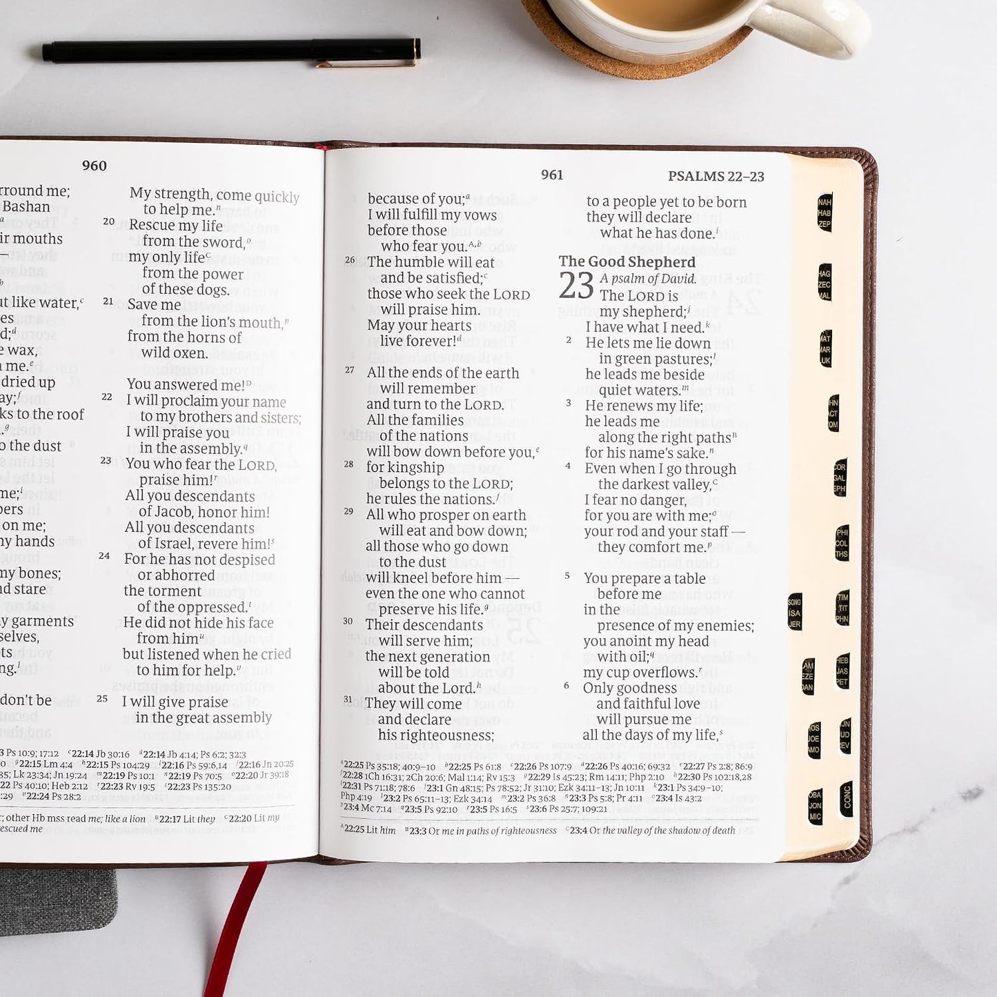 B CSB SUPER GIANT PRINT REFERENCE BIBLE  DIGITAL STUDY EDITION  BROWN INDEXED (RED LETTER EDITION)