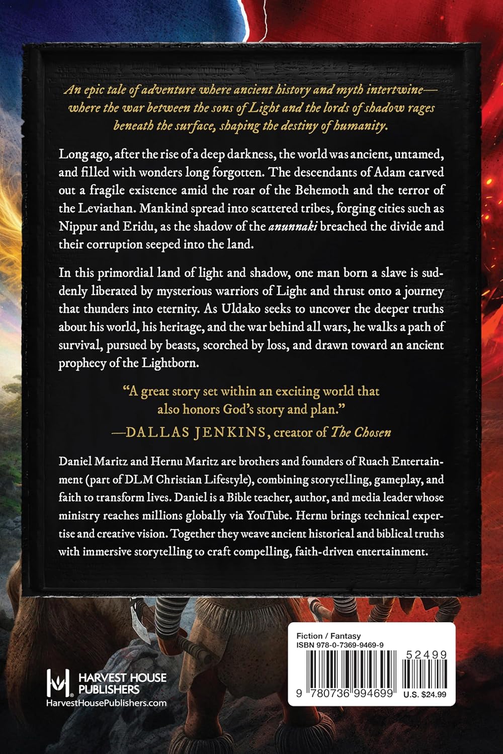 LIGHTBORN: DAWN OF DARKNESS (#01 IN THE FORGOTTEN WORLD SAGA SERIES)