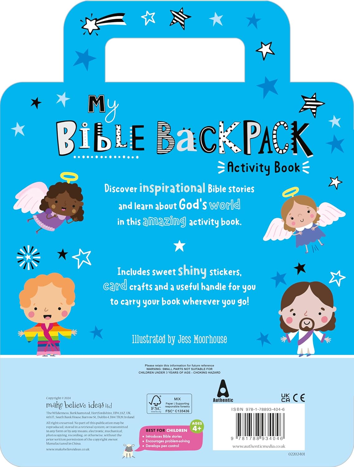 MY BIBLE BACKPACK ACTIVITY BOOK