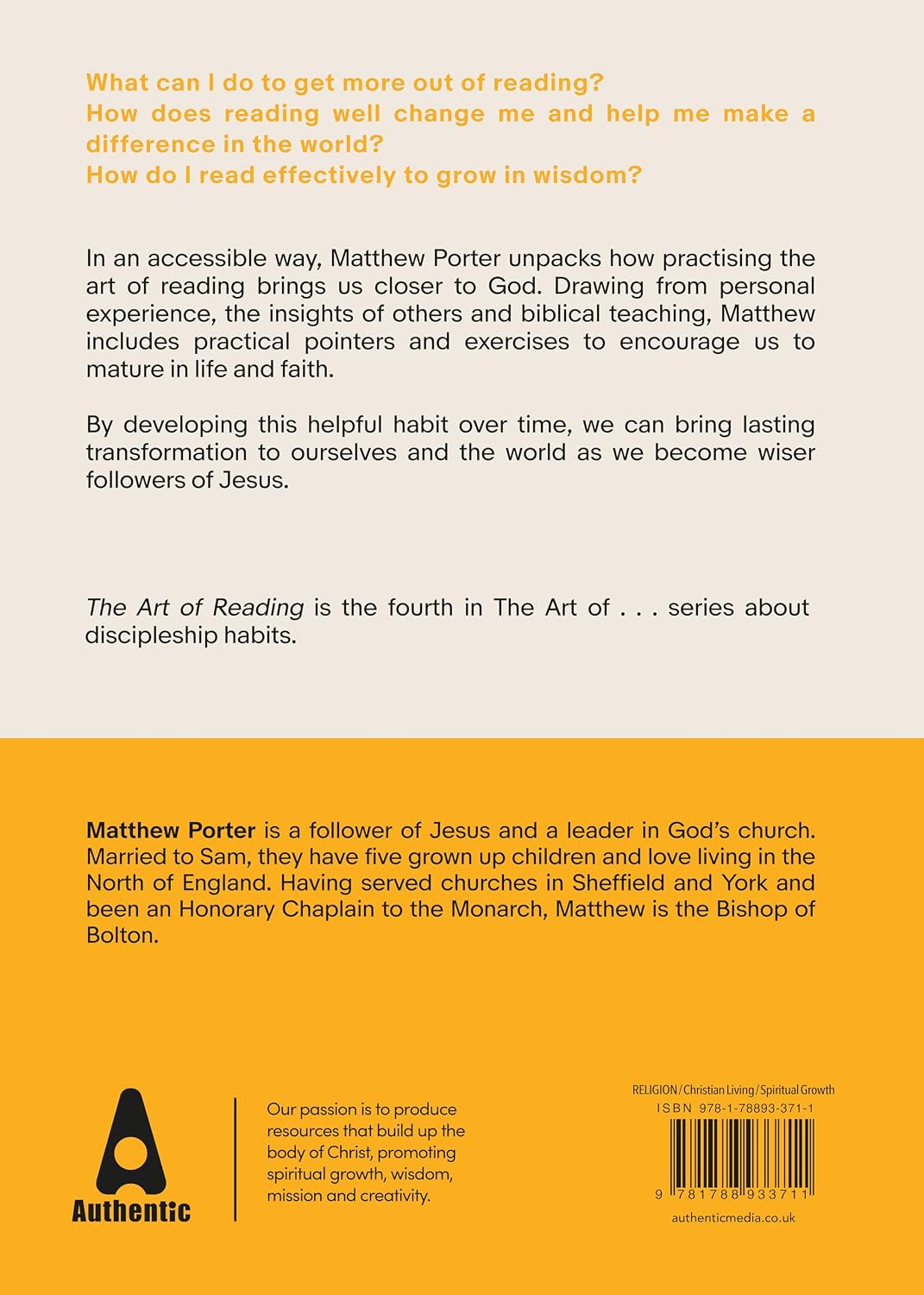 THE ART OF READING: BECOMING A WISER PERSON