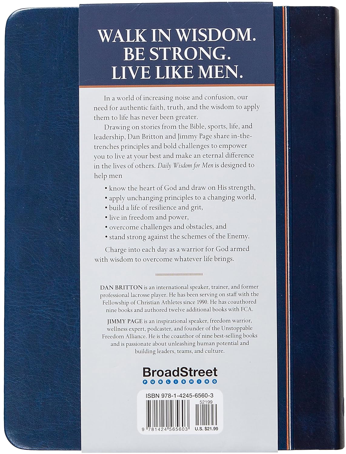 DAILY WISDOM FOR MEN: A 365-DAY DEVOTIONAL