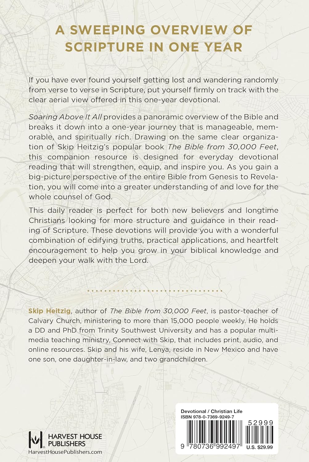 SOARING ABOVE IT ALL: THE BIBLE FROM 30 000 FEET DEVOTIONAL