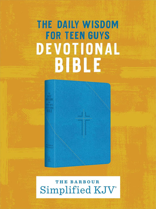 B KJV DAILY WISDOM FOR TEEN GUYS DEVOTIONAL BIBLE (RED LETTER EDITION)