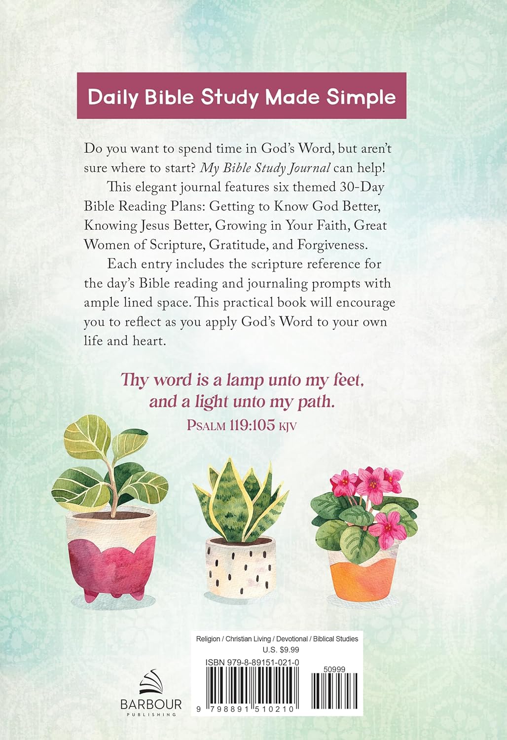 MY BIBLE STUDY JOURNAL: 180 DEVOTIONAL STUDIES FOR WOMEN