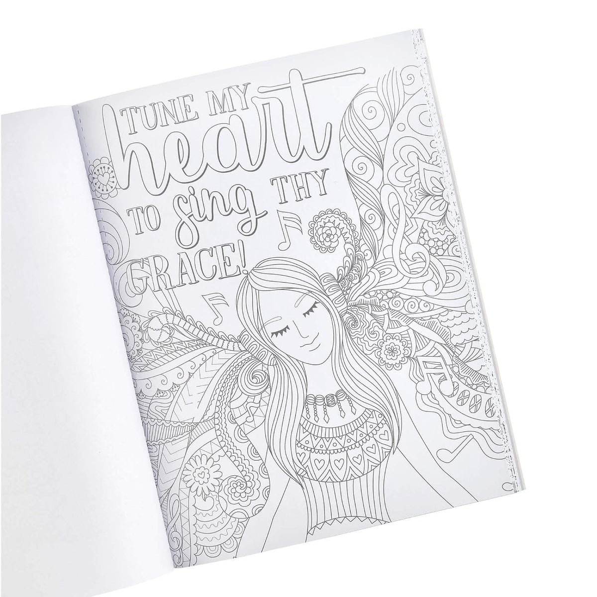 G ACB: WHERE LOVE BLOOMS COLORING BOOK