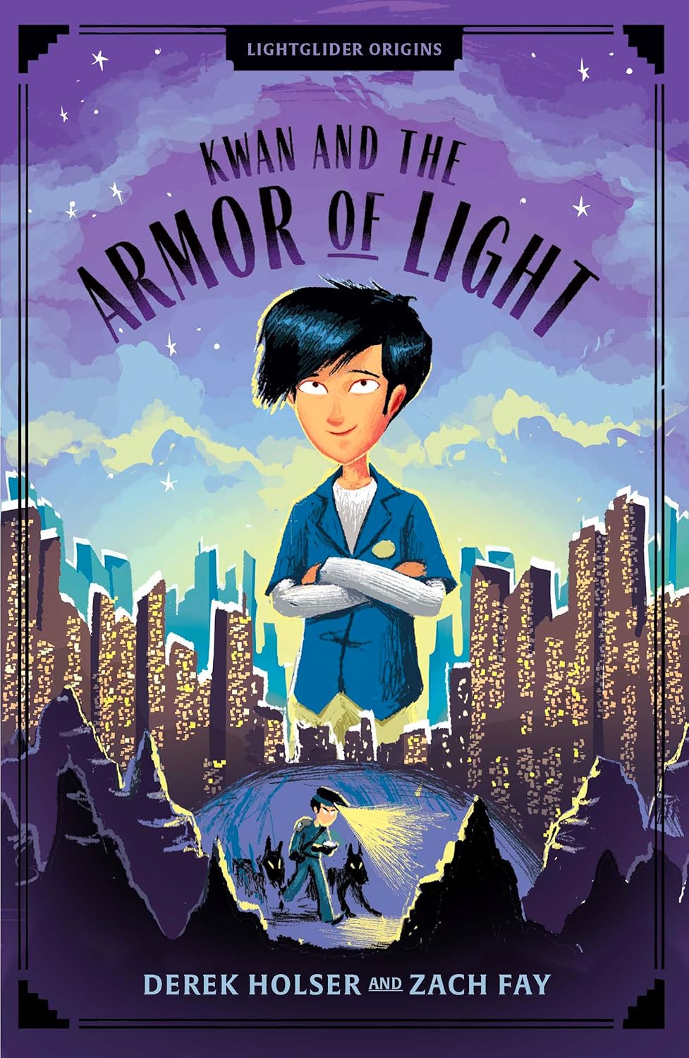 KWAN AND THE ARMOR OF LIGHT (#03 IN LIGHTGLIDER ORIGINS SERIES)