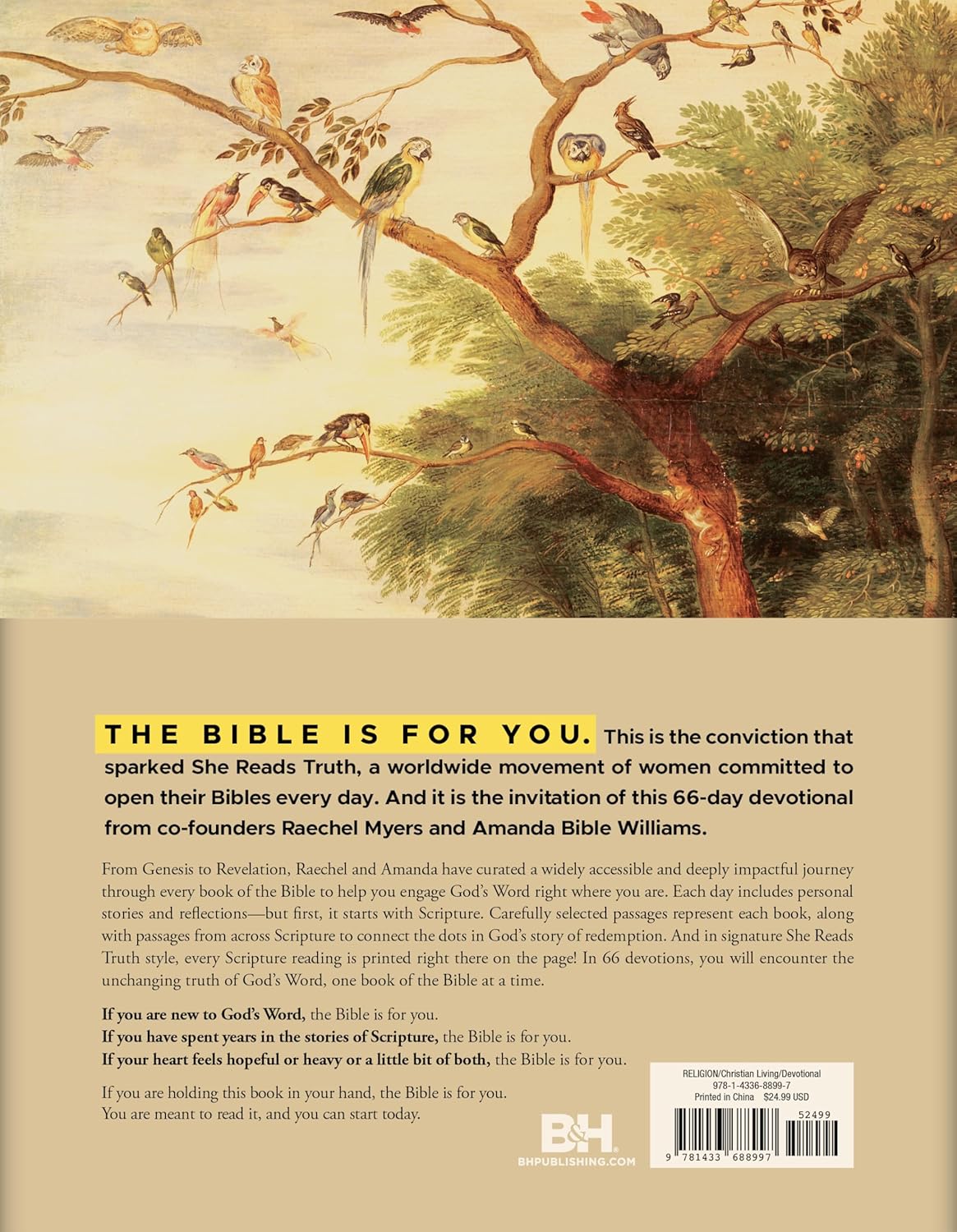 THE BIBLE IS FOR YOU A DEVOTIONAL JOURNEY THROUGH EVERY BOOK OF THE BIBLE
