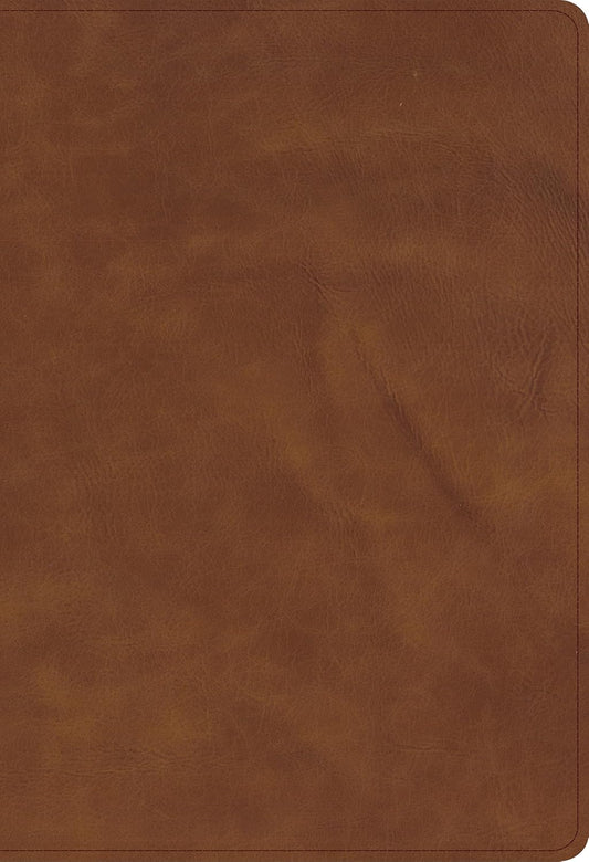 B CSB SINGLE-COLUMN COMPACT BIBLE  HOLMAN HANDCRAFTED COLLECTION  ZIPPER TAN (BLACK LETTER EDITION)