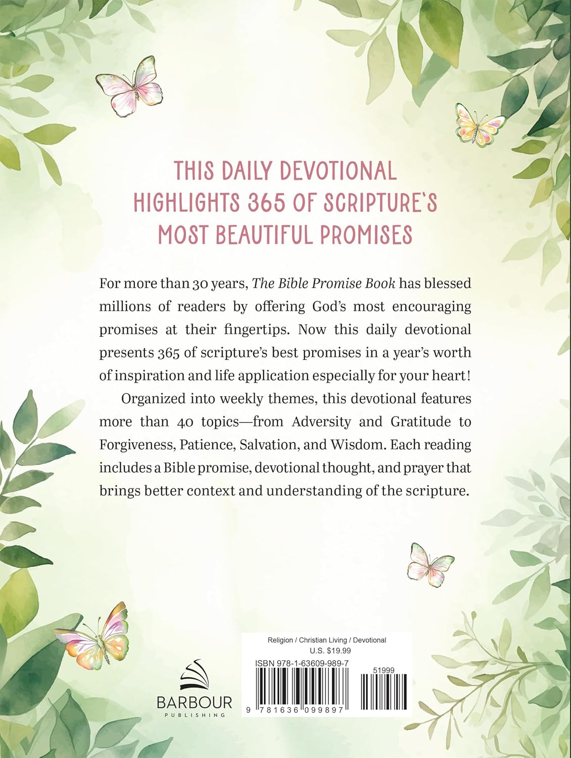 365 BEAUTIFUL BIBLE PROMISES FOR WOMEN: A DAILY DEVOTIONAL