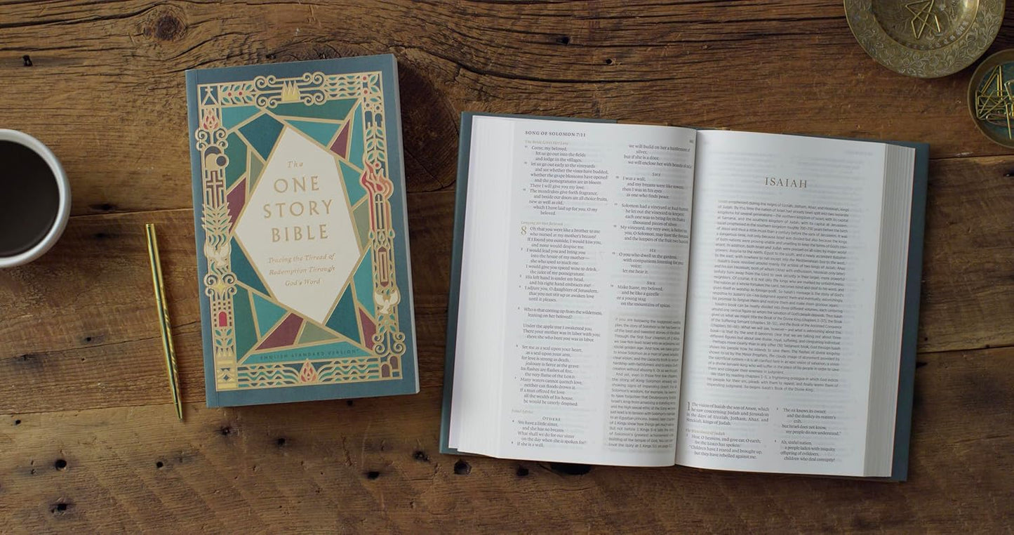 B ESV THE ONE STORY BIBLE: TRACING THE THREAD OF REDEMPTION THROUGH GOD'S WORD