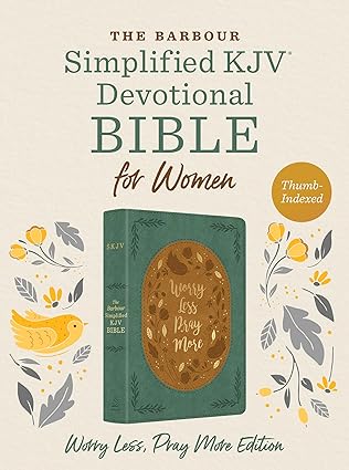 SIMPLIFIED KJV THE BARBOUR DEVOTIONAL BIBLE FOR WOMEN (INDEXED  RED LETTER EDITION)