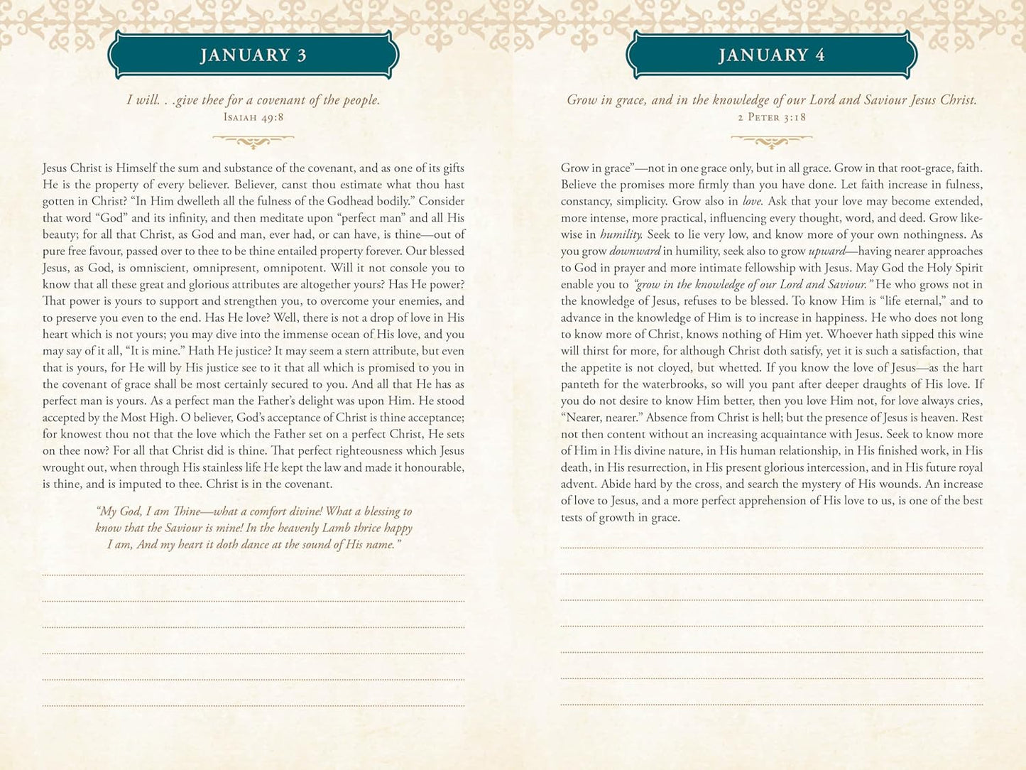 MORNING BY MORNING DEVOTIONAL JOURNAL
