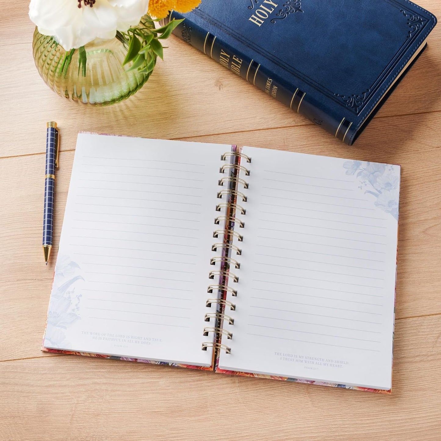 JOURNAL: I KNOW THE PLANS  FLORAL (SP)