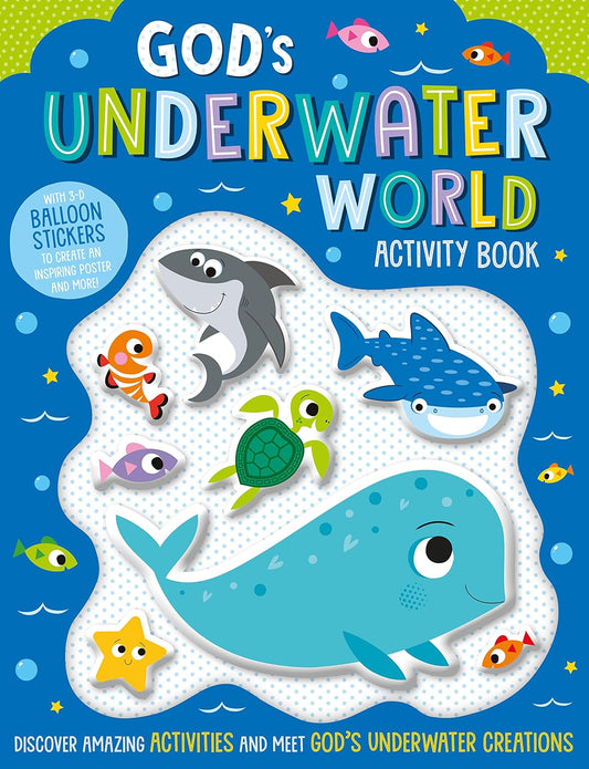GOD'S UNDERWATER WORLD ACTIVITY BOOK
