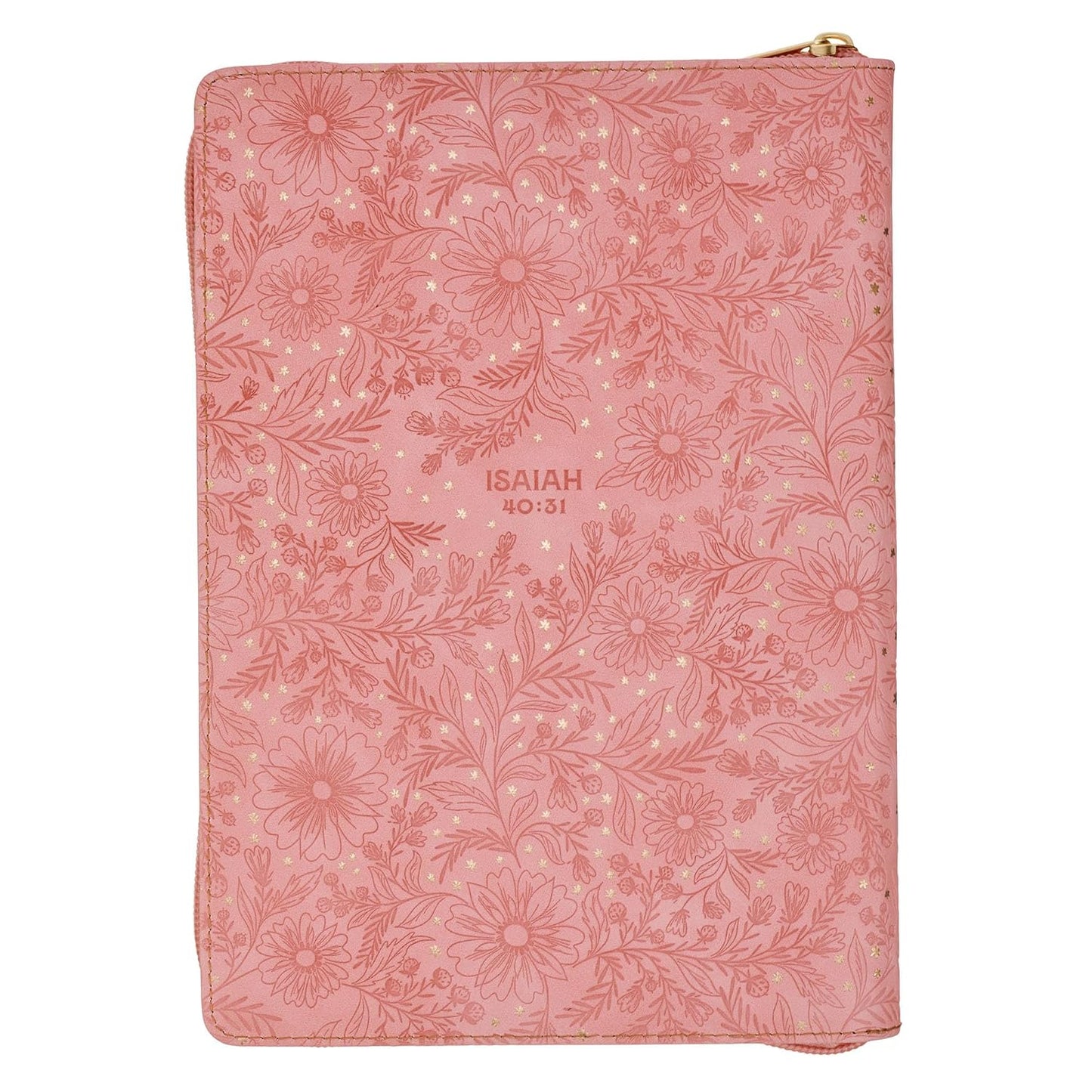 JOURNAL WITH ZIPPER (TRUST CORAL CASCADE COLLECTION)