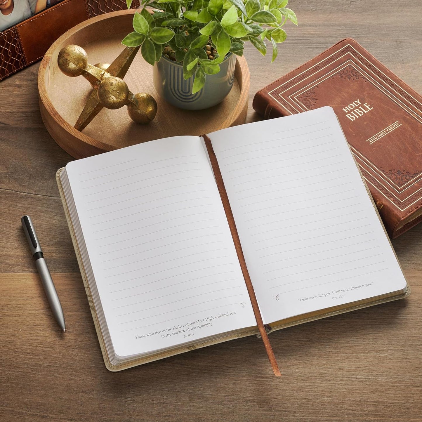 JOURNAL (AMAZING GRACE TAUPE CROWN OF THORNS COLLECTION)