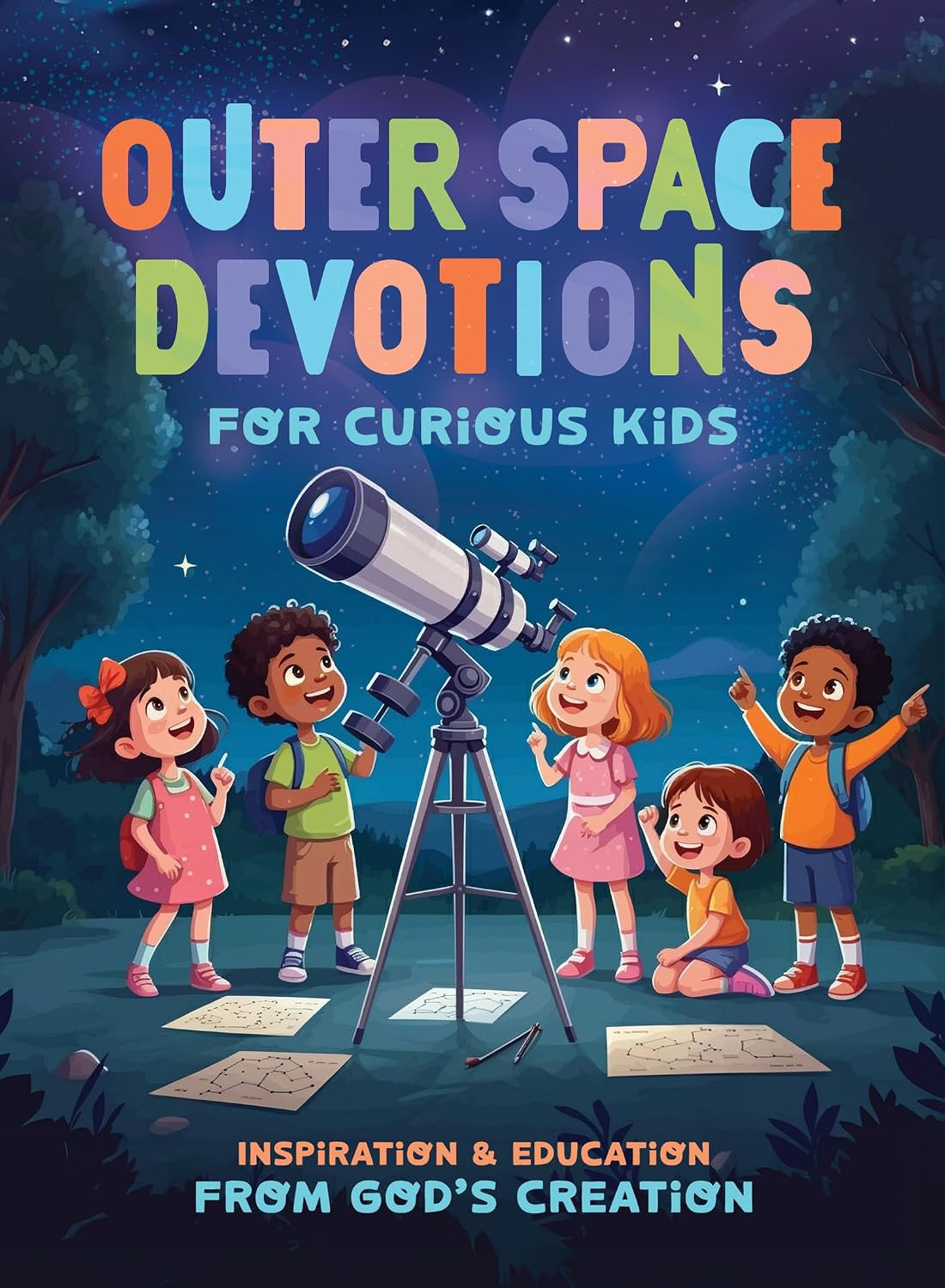 OUTER SPACE DEVOTIONS FOR CURIOUS KIDS: INSPIRATION AND EDUCATION FROM GOD'S CREATION