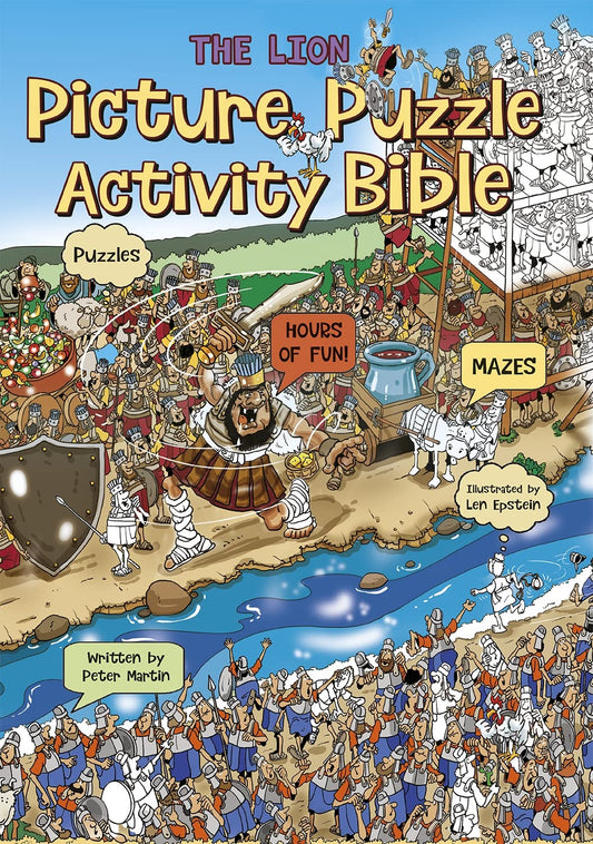 THE LION PICTURE PUZZLE BIBLE COLOURING AND ACTIVITY BOOK