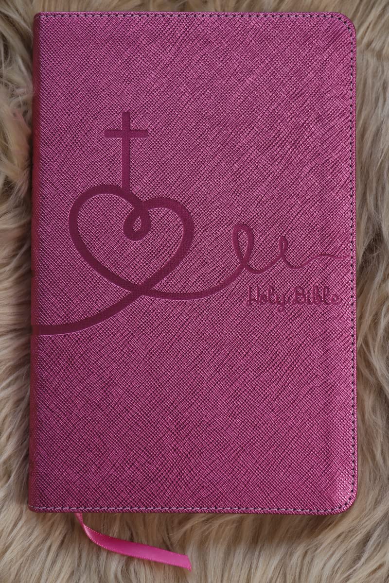 B NIV BIBLE FOR KIDS PINK THINLINE (RED LETTER EDITION)