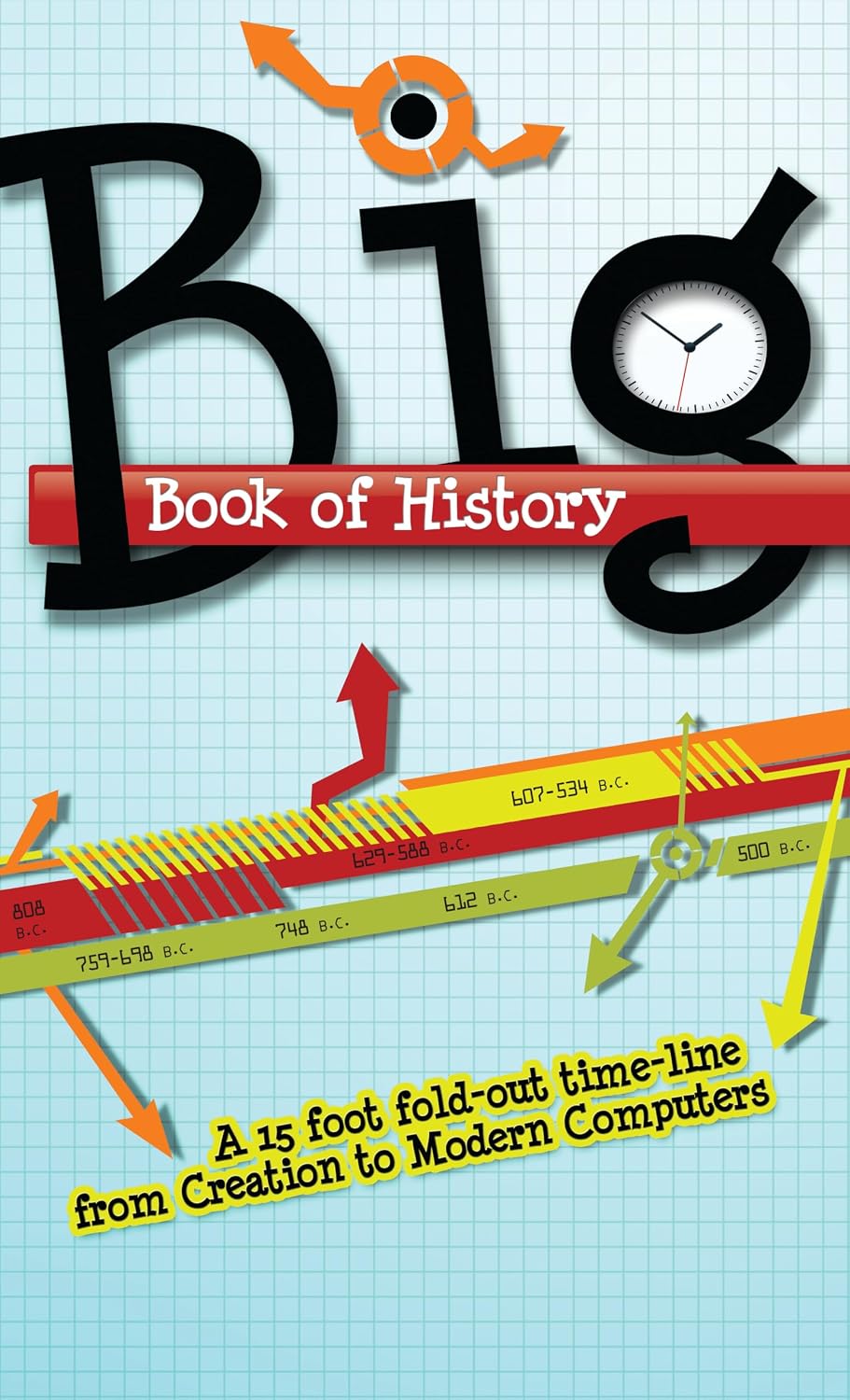 BIG BOOK OF HISTORY: A 15FT FOLD-OUT TIME-LINE FROM CREATION TO MODERN COMPUTERS (PB)