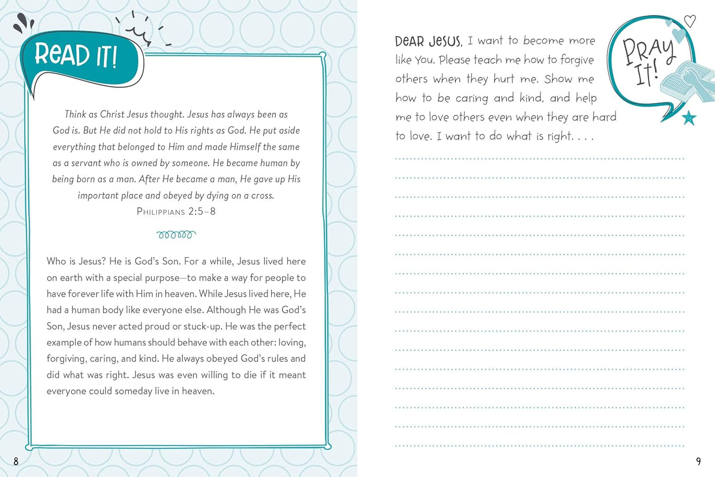 READ IT! PRAY IT! WRITE IT! DRAW IT! DO IT!: A FAITH-BUILDING INTERACTIVE JOURNAL FOR KIDS