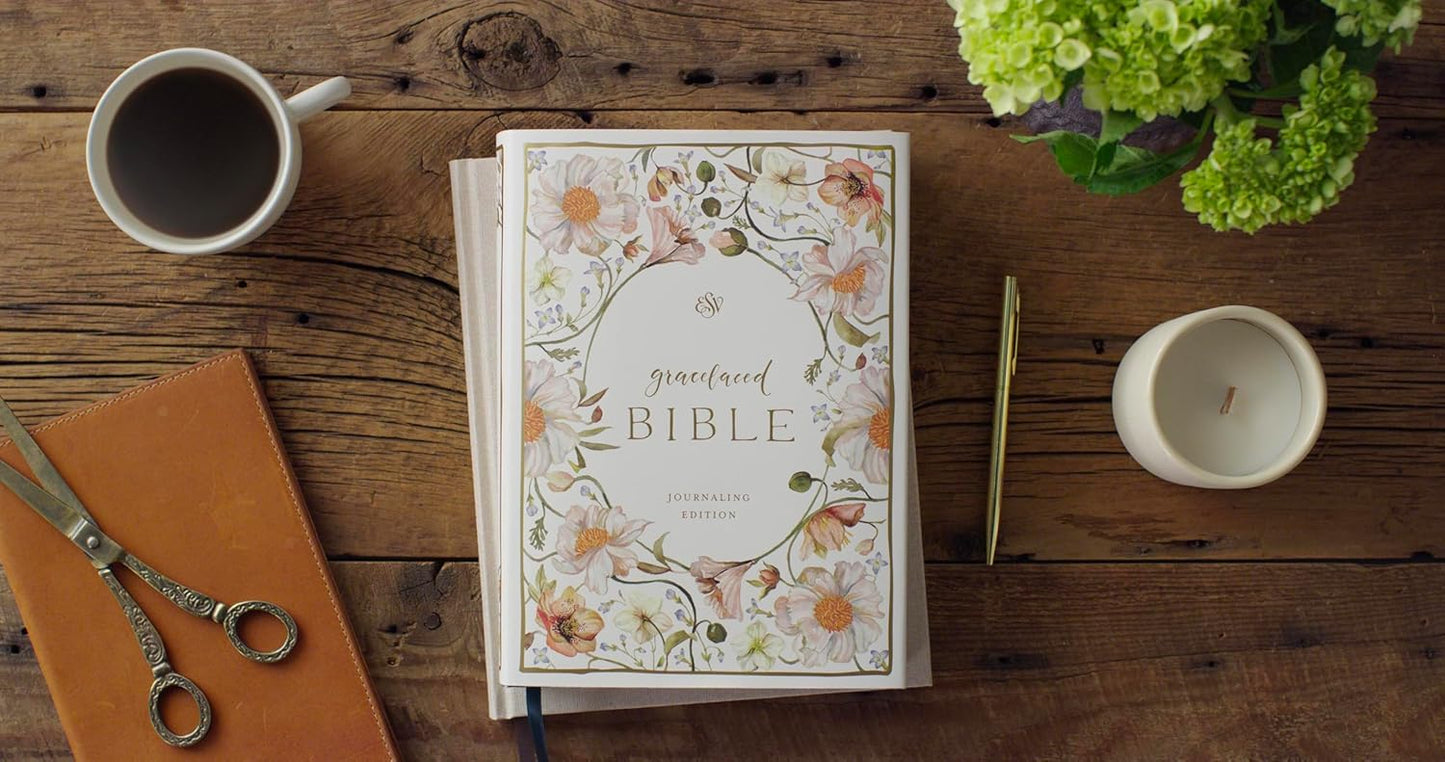 ESV GRACELACED BIBLE  JOURNALING EDITION (ARTWORK BY RUTH CHOU SIMONS)