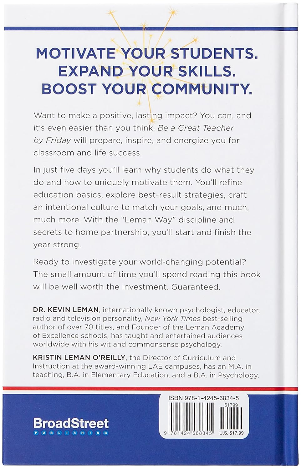 BE A GREAT TEACHER BY FRIDAY: 5 WINNING PLAYS TO SPARK WORLD-CHANGING POTENTIAL