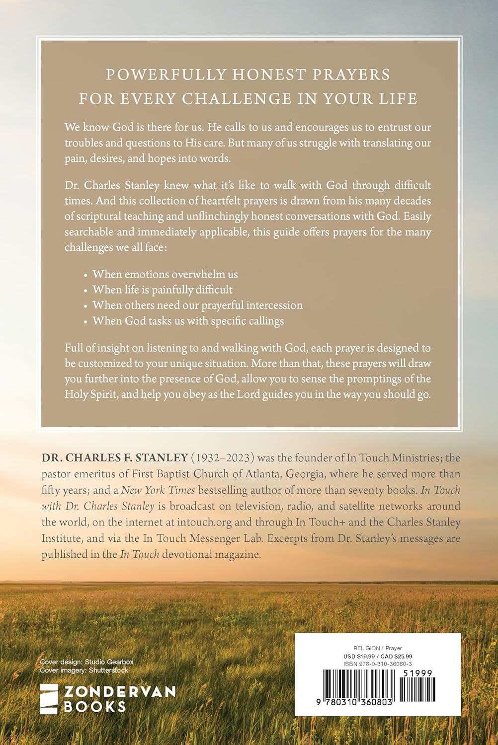 WHEN YOU DON'T KNOW WHAT TO PRAY: 100 ESSENTIAL PRAYERS FOR ENDURING LIFE'S STORMS