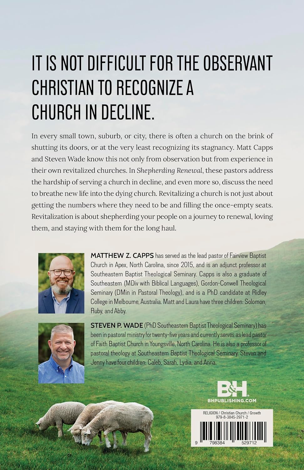 SHEPHERDING RENEWAL: A GUIDE TO CHURCH REVITALIZATION