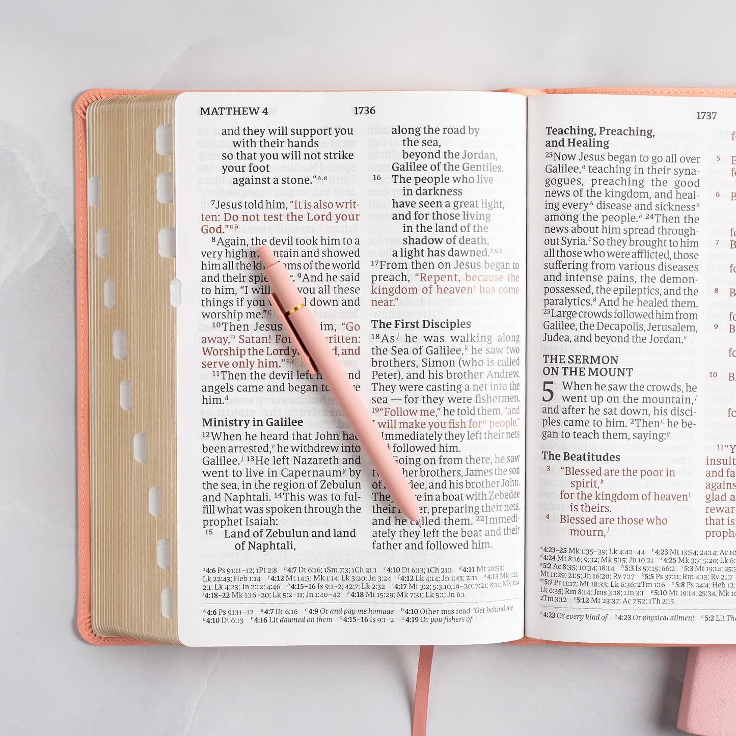 B CSB SUPER GIANT PRINT REFERENCE BIBLE  DIGITAL STUDY EDITION  PINK INDEXED (RED LETTER EDITION)