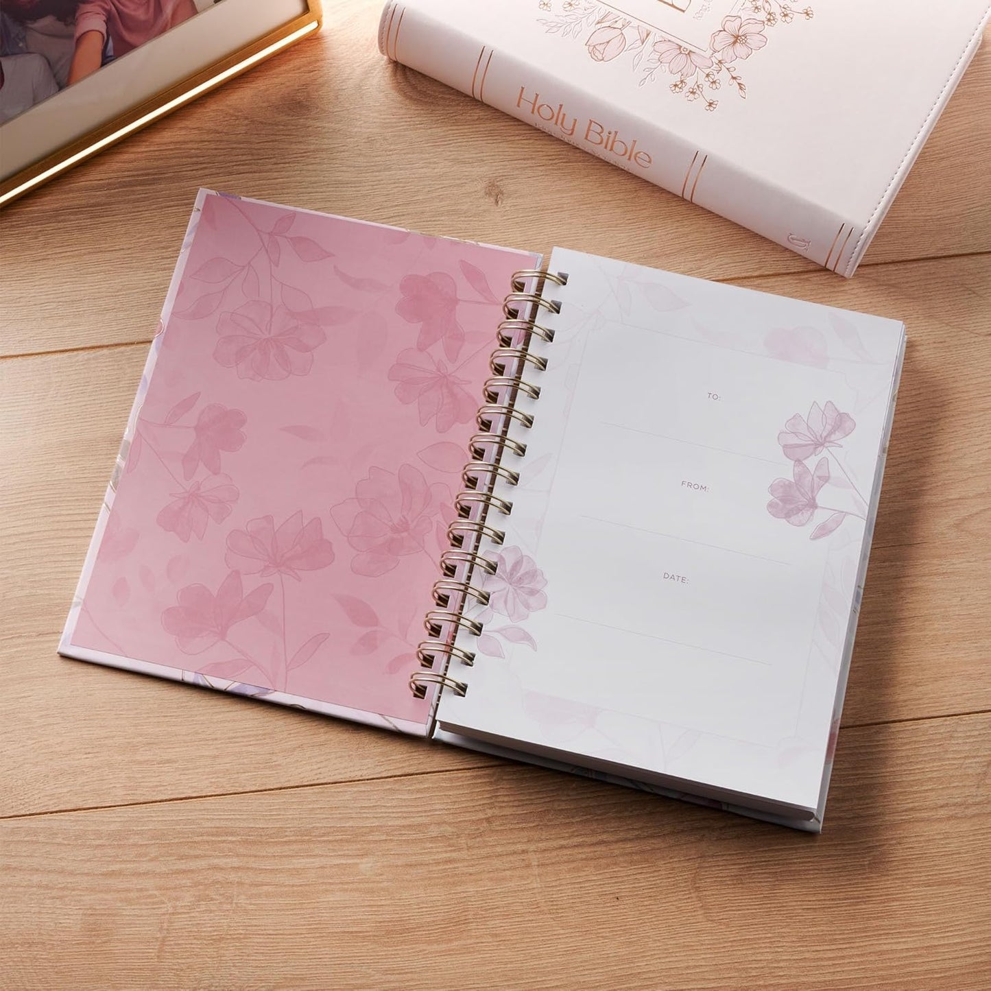 JOURNAL (WALK BY FAITH DUSTY PINK COSMOS COLLECTION)