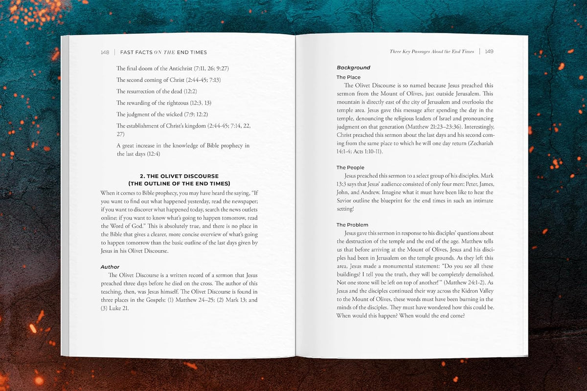 FAST FACTS ON THE END TIMES: A GUIDE TO THE KEY EVENTS  PLACES  PLAYERS  AND TRUTHS ABOUT BIBLE PROPHECY