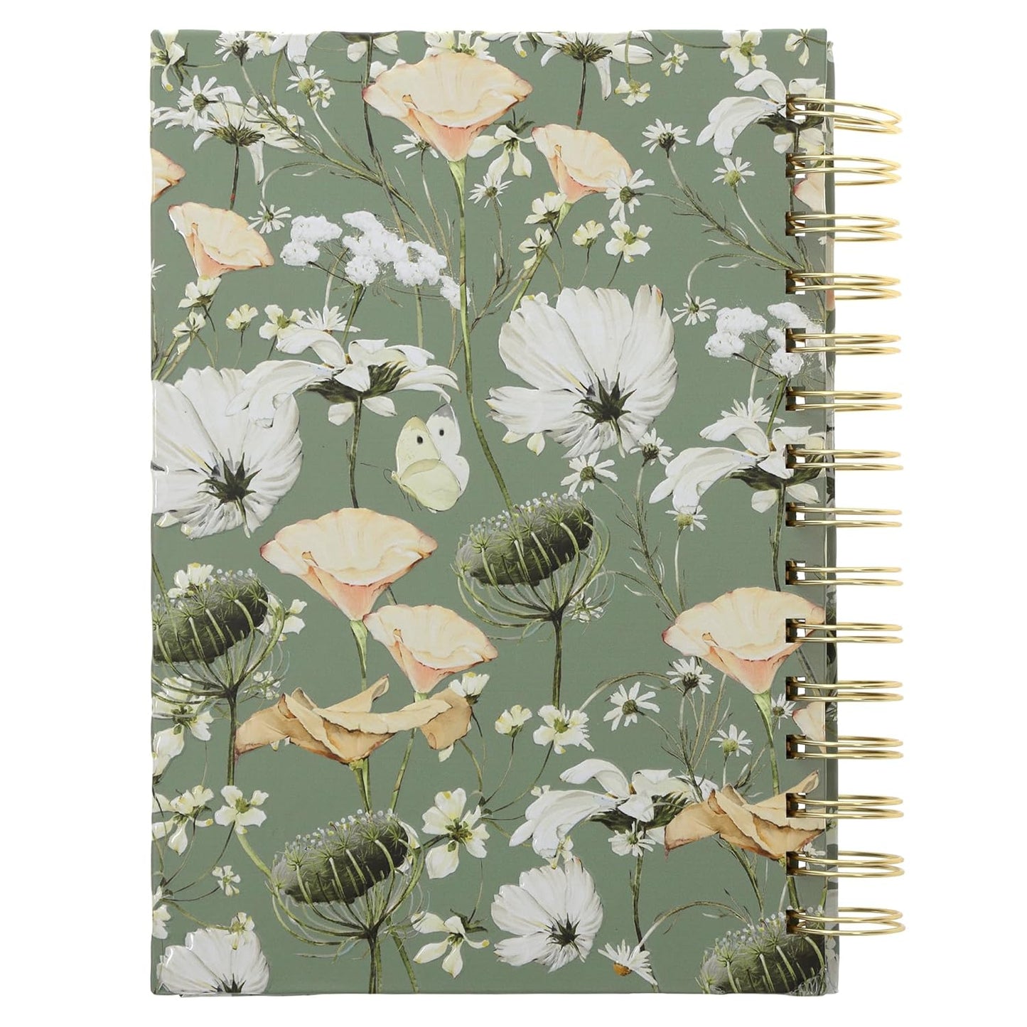 JOURNAL: BUTTERFLY  BE STILL  GREEN