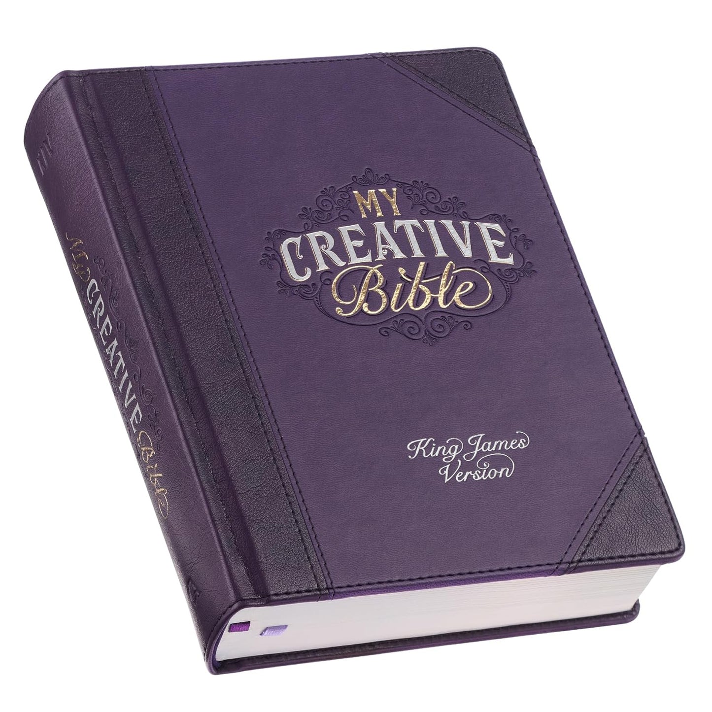 B KJV MY CREATIVE BIBLE PURPLE