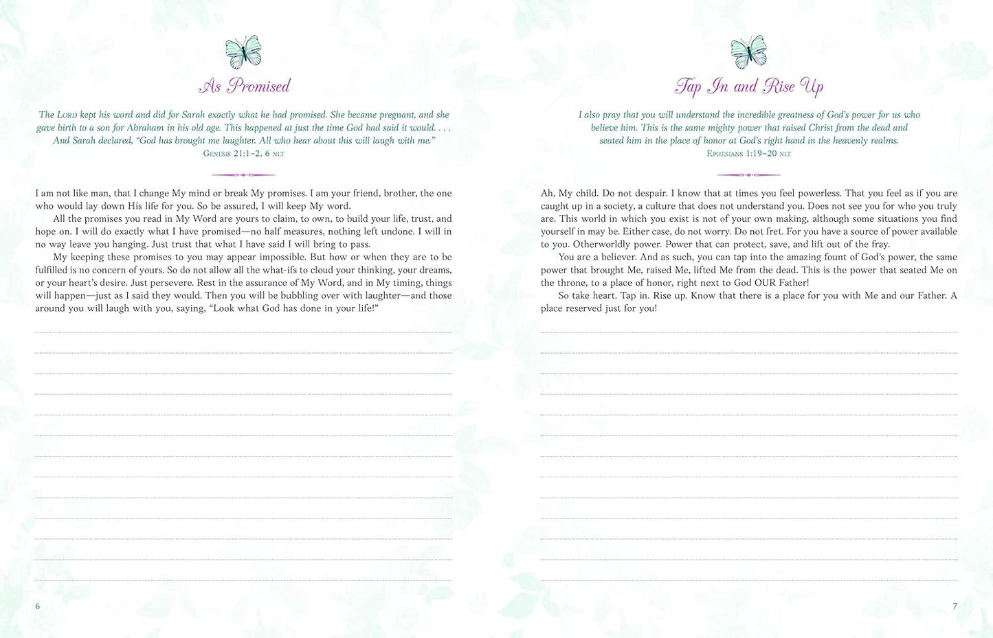 When Jesus Speaks to An Anxious Heart: Devotional Journal