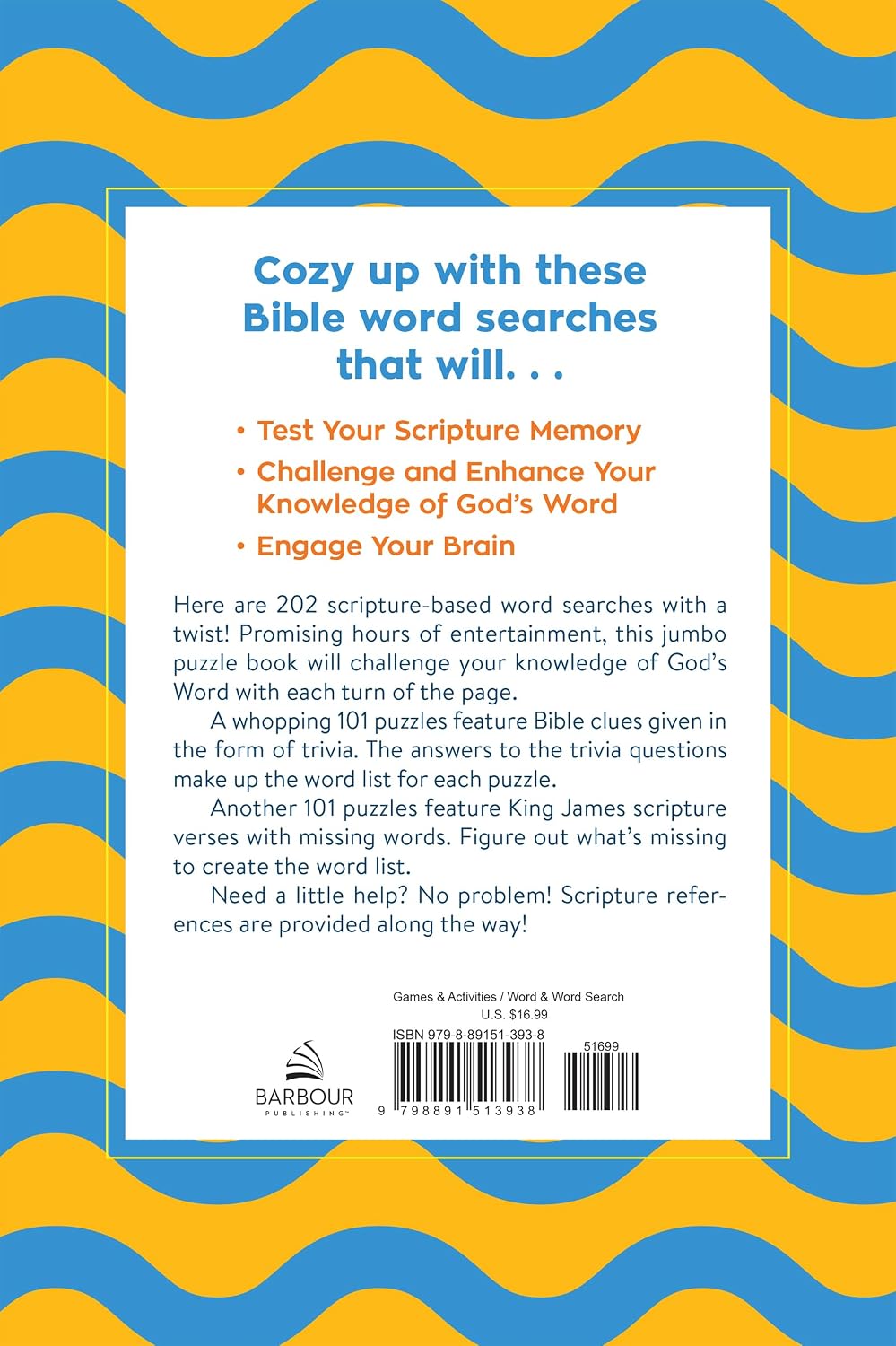 JUMBO BIBLE WORD SEARCHES: 202 PUZZLES WITH A TRIVIA TWIST