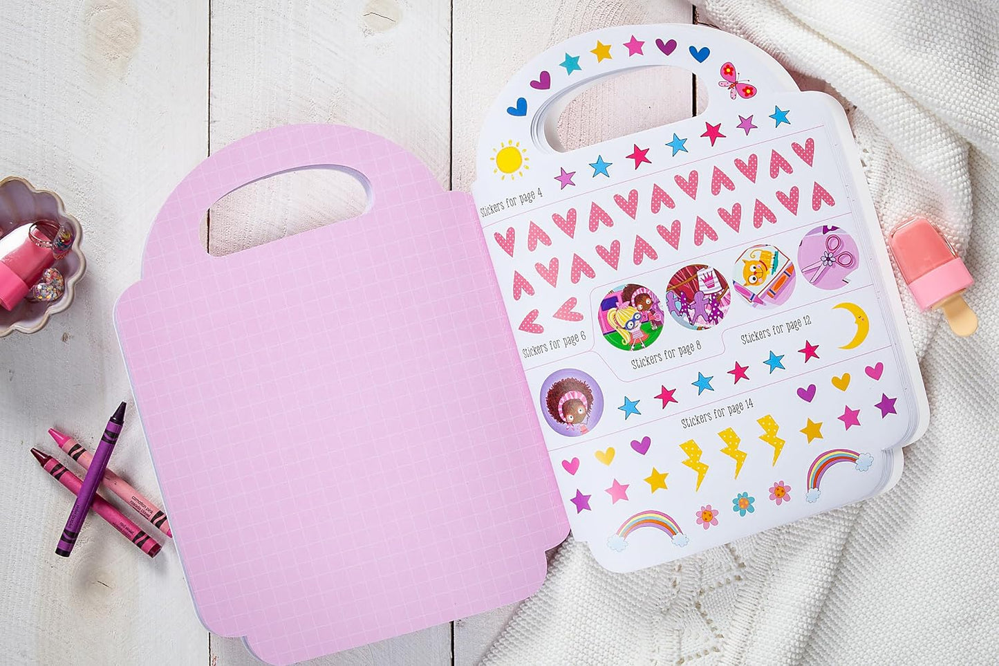 MY PRETTY PINK ABC OF GOD LOVES ME ACTIVITY BOOK (WITH HANDLE)