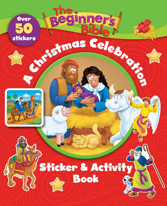 BEGINNER'S BIBLE: CHRISTMAS CELEBRATION STICKER AND ACTIVITY BOOK  A