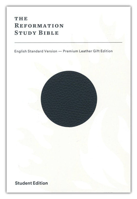 ESV REFORMATION STUDY BIBLE STUDENT EDITION BLACK